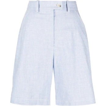 Šortai moterims, Mėlyna, Tailored short