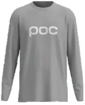 Marškinėliai POC L/S Tee pilka - L