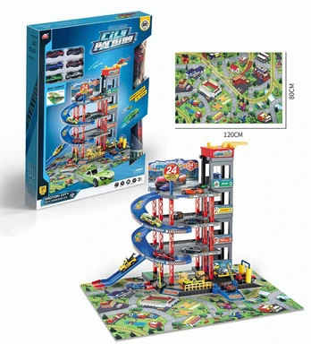 MEGA Multi-storey Car Park with Mat + Accessories