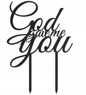Topper 'god gave me you' Tśc-57