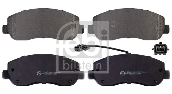 FEBI FE16845 Brake pad set