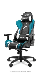 Žaidimų kėdė Arozzi Star Trek Edition, Mėlyna
