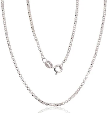 Sidabrinė grandinėlė Rollo 2 mm - 5.3 g. - 2 mm. - 50