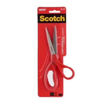 Scotch™ universalios žirklės, raudonos, 18 cm