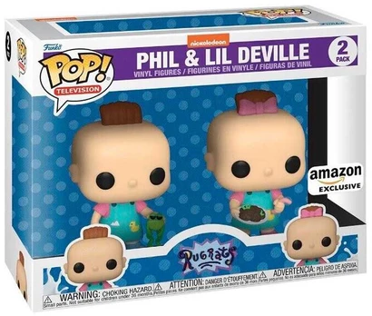 Funko POP pack 2 figures Rugrats Phil & Lil Exclusive