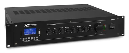 „Power Dynamics PRM60“ 100 V maišytuvas-stiprintuvas, 60 W