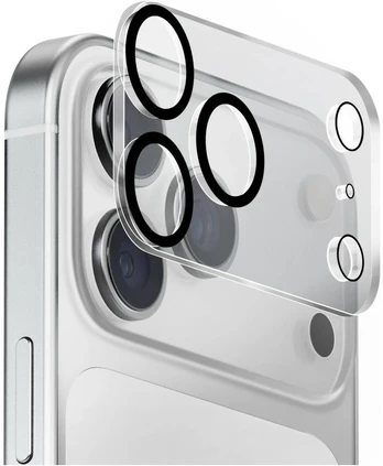 Szkło na objektyvas aparatu UNIQ Optix Clearshield Frameguard Camera Lens Protector do iPhone 18 Pro Max crystal clear su aplikatorem