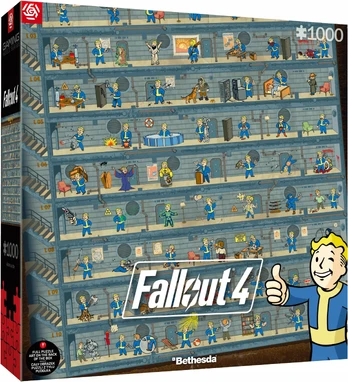 Puzzle Good Loot Gaming Puzzle: Fallout 4 Perk Poster 1000 dalys
