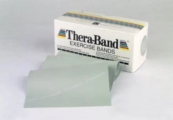 Elastinė juosta Thera-Band 1,8 m, sidabrinė