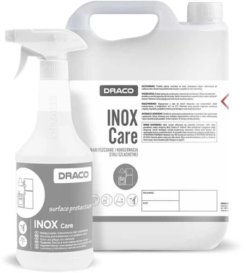 Nerūdijančio plieno valymo - poliravimo priemonė Draco Inox 750ml