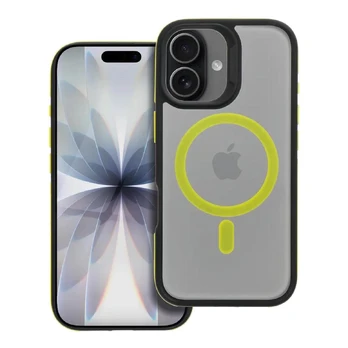 Riff NEO Magsafe back case for Apple iPhone 17 Black/Yellow