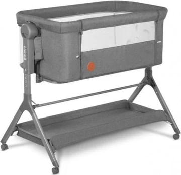 Leonie Plus Grey Stone Baby Bed