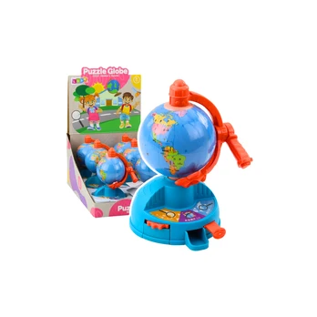 Lean Toys Mini Globe Rotating Gear Moving Plane