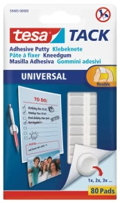 Montavimo kvadratėliai TESA TACK, 80vnt. kaina