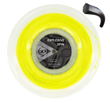 DUNLOP EXPLOSIVE SPIN 16g/1.30mm 200m Yellow Teniso raketės stygos