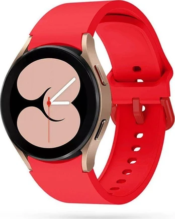 Raudona apyrankė Samsung Galaxy Watch 4 / 5 / 5 Pro / 6 laikrodžiui "Tech-Protect Iconband"