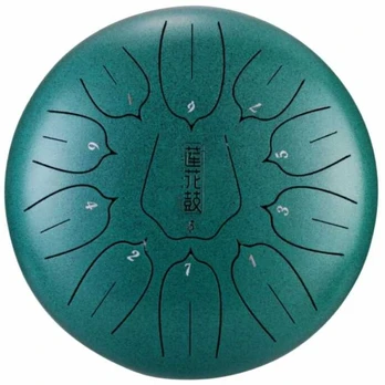 Mėnulio būgnas Hluru-Huashu THS11-10 Malachite (D tonacija)