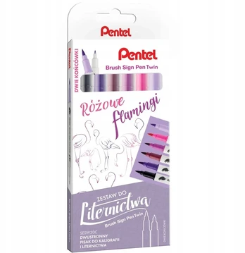 Pisaki Pentel Sign Pen Twin SESW3