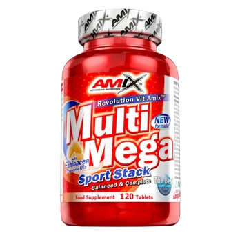AMIX MULTI MEGA SPORT STACK 120 TAB - Vitaminai