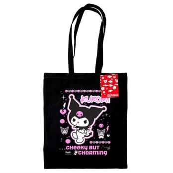 Kuromi (Cheeky) Black Tote Bag