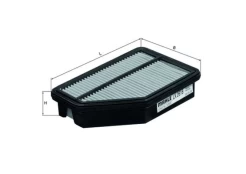 Oro filtras MAHLE LX2618 kaina