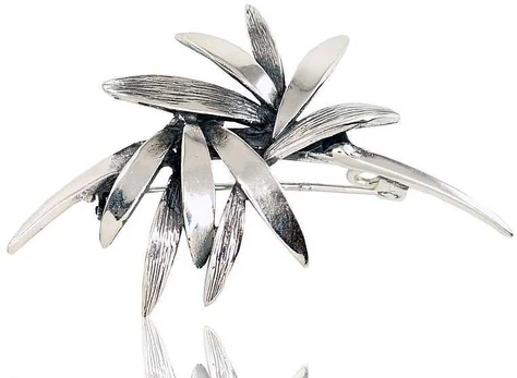 Sidabrinė sagė - 4.5 g. - 43 mm.