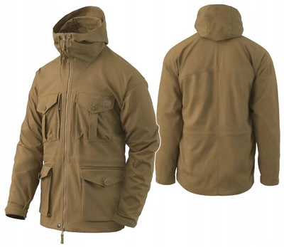 Karinė striukė vyrams Helikon-Tex SAS Smock Duracanvas, ruda