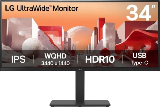 Monitorius LG 34BA75QE-B