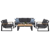 Zestaw mebli Rimini Dark Grey / Grey Melange kaina