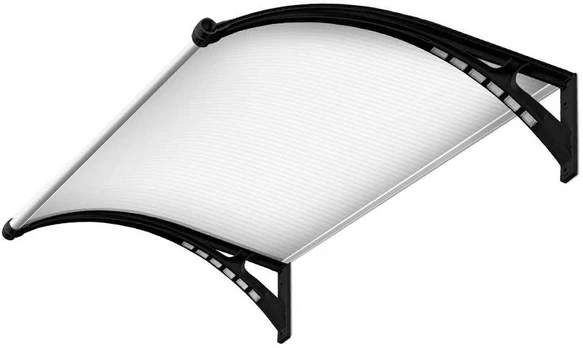 Durų stogelis 100x150 cm, su LED apšvietimu