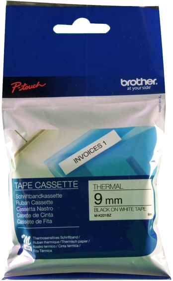 BROTHER Blister from 1 ribbon Black | MK221BZ