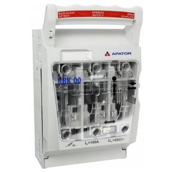 Izoliacinis saugiklinis atjungiklis Rbk-00w, 160a
