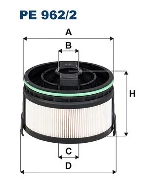 Kuro filtras FILTRON PE 962/2