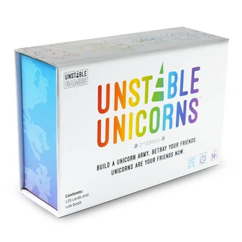 Stalo žaidimas TeeTurtle Unstable Unicorns, EN