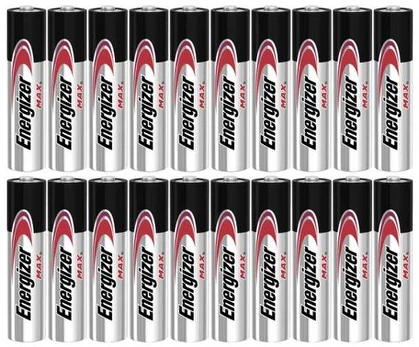 Energizer Max AAA baterijos šarminės-mangano 1,5 V 20 vnt.