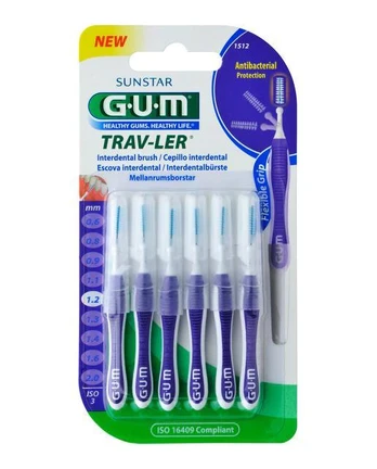 Sunstar Gum Proxabrush Extra Fine Cilindrinis 1512