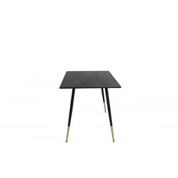 Valgomojo  stalas Dipp - 120 cm -  Juoda