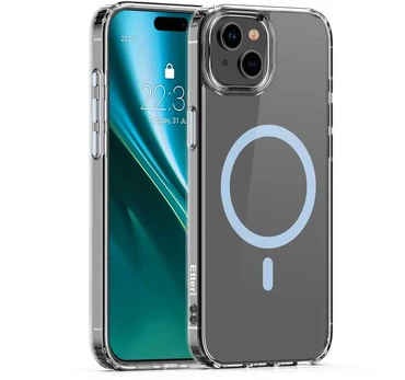 Dėklas Blue Etteri Color Mag case for iPhone 13 6,1' light mėlynas