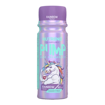 Prieštreniruotinis papildas „Nutrend Pump Shot“, 60 ml, rainbow