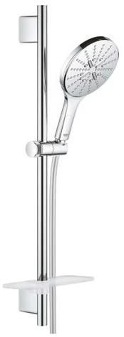 GROHE Rainshower SmartActive 150, 60 cm, 1.75 m, Wall, Chrome, G1/2