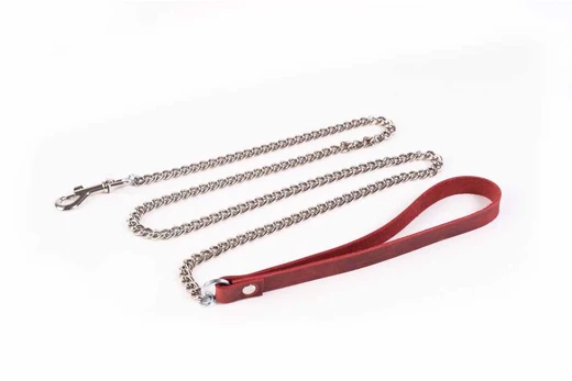 Smycz- Leash Crazy Horse Raudona