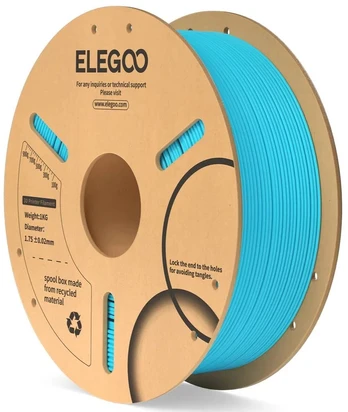 Elegoo PLA plastika 1.75mm 1kg – Dangaus mėlynumo