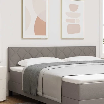 LED galvūgalis Taupe audinys