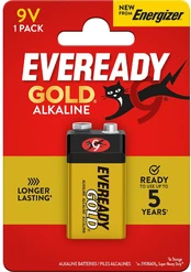 Energizer battery Eveready Gold 9V CP1 kaina