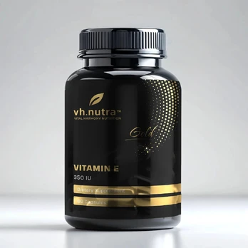 VH.Nutra vitaminas E 350 IU 60 kapsulių