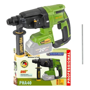 Akumuliatorinis perforatorius ProCraft PHA40bb, 20 V, (be akum. ir krov.)