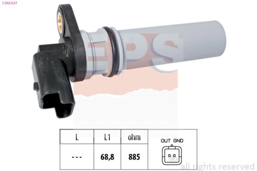 Jutiklis, aps./min. EPS 1.953.537