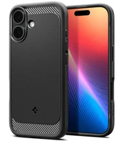 Dėklas Spigen Rugged Armor Mag Magsafe iPhone 17 matte juodas