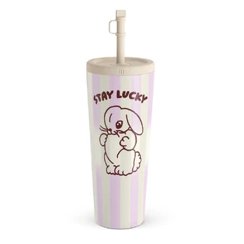 Stay Lucky - Travel Mug, 700 ml / Straw