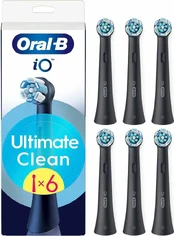 Oral-B iO Ultimate Clean harjaspää, 6 kpl, musta
